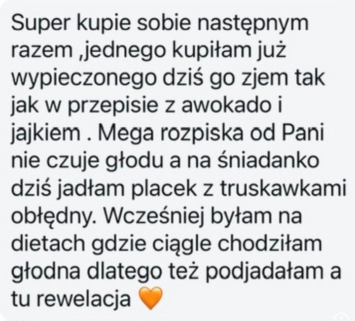 Opinia klientki